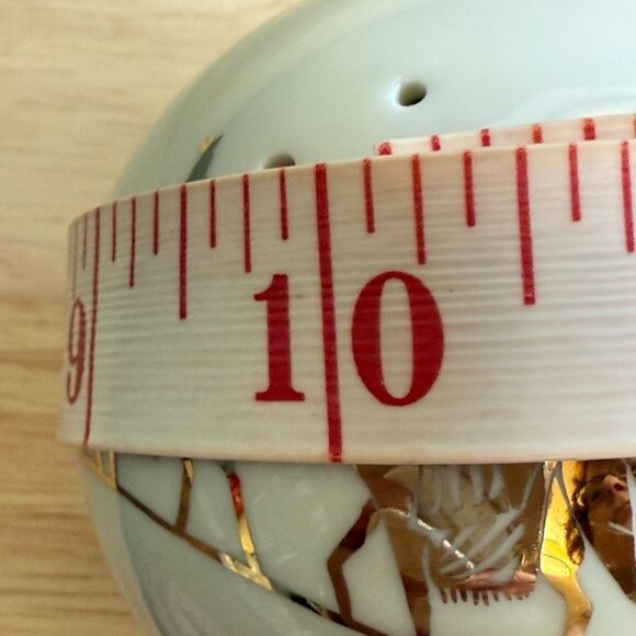 2 Vtg 24K Gold Andre Richard Potpourri Christmas Ornaments The Three Kings Japan - Picture 8 of 9